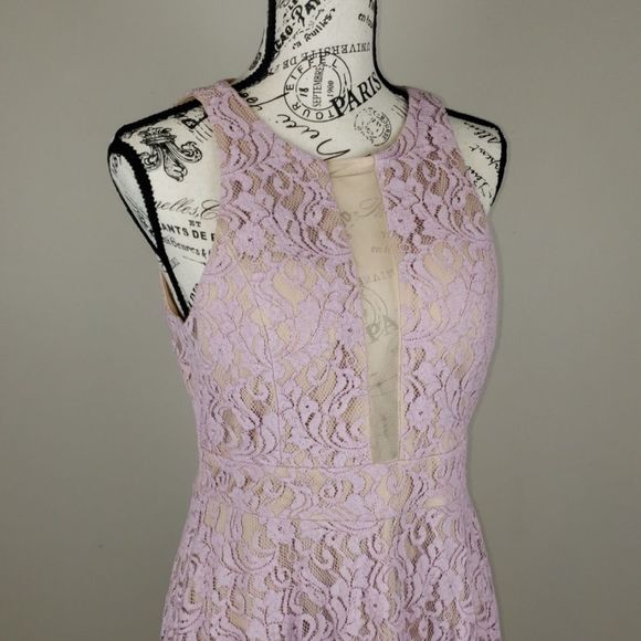 {Soprano} Evening Wedding Event Dress with lace overlay - Picture 6 of 6